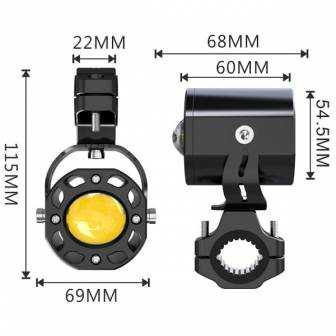 Pareja Proyectores Led RBMax Ecobene 12V 60W 220302