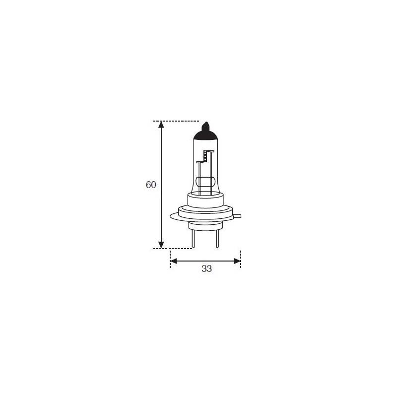 Lámpara Moto Amolux H-7 12v 55w Px26d 779