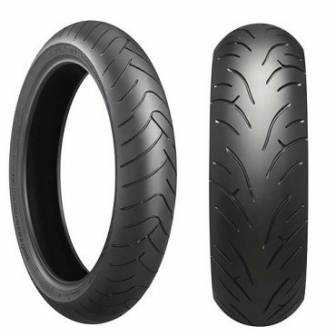 Bridgestone 120/70 Zr17 Bt023f 58w Tl Battlax Standard