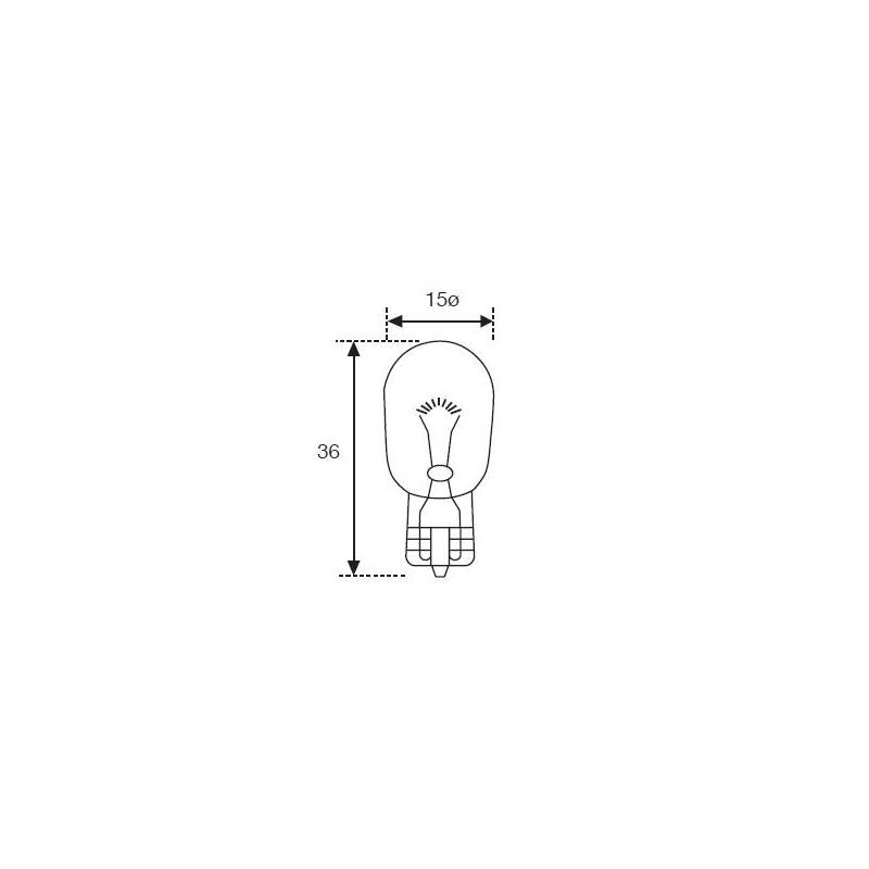 Lámpara Moto Amolux 12v 16w Cuna T-15 634