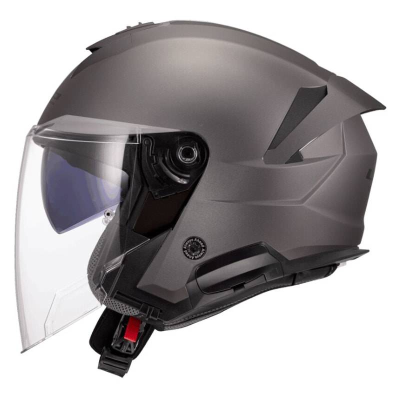 Casco LS2 OF618 Verso II Solid Matt Titanium Casco LS2 OF618 Verso II Solid Matt Titanium