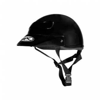 Casco ciclomotor negro modelo CRS VFerrer