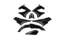 Kit Carenados TNT Derbi Senda 50 R/DRD/XTREME/XRACE 7PCS Color Negro