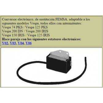 Bobina electronica LEVISTRONIC para VESPA equipo femsa