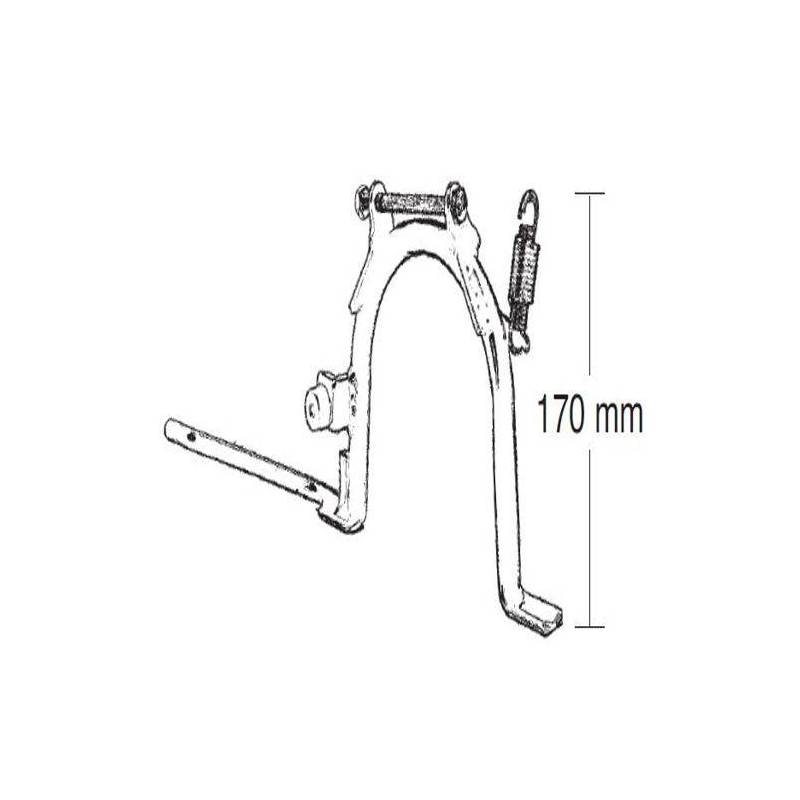 Caballete central para moto PIAGGIO VESPA ET4 / LX