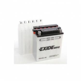 Batería EXIDE para moto modelo EB12AL-A2 12V 12Ah