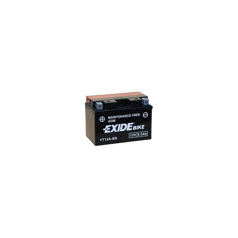 Batería EXIDE para moto modelo ET12A-BS 12V 10Ah