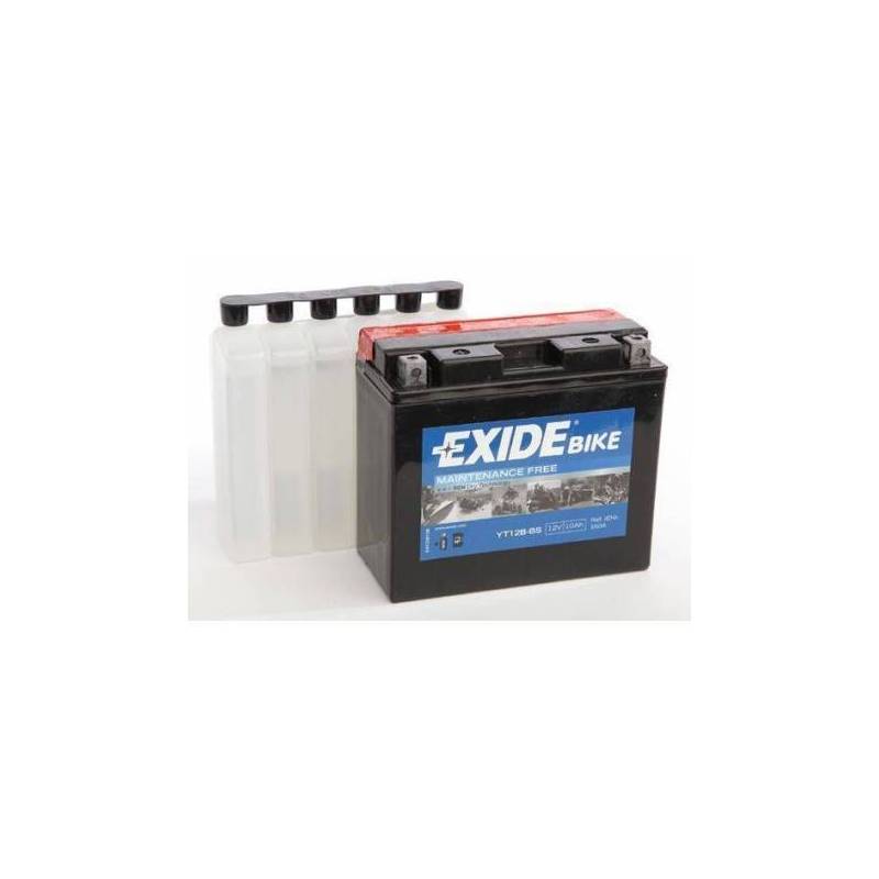 Batería EXIDE para moto modelo ET12B-BS 12V 10AH