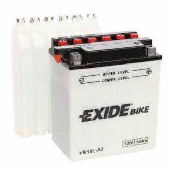 Batería EXIDE para moto modelo EB14L-A2 12V 14AH