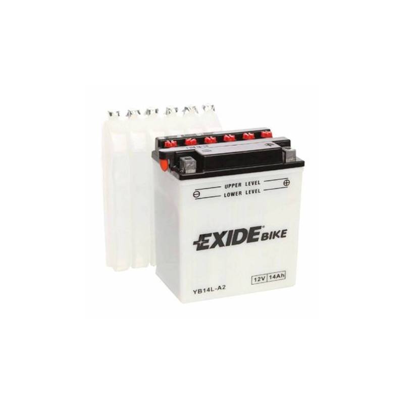 Batería EXIDE para moto modelo EB14L-A2 12V 14AH