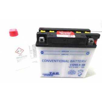 Bateria para moto de la marca TAB modelo C12N55-3B