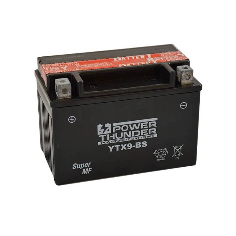 Batería moto POWER THUNDER YTX9-BS