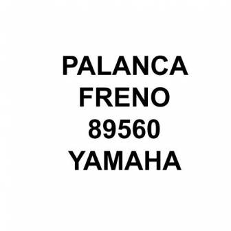 Palanca freno Yamaha gris 89560