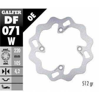 Disco Freno Wave Galfer Fijo 220x4mm Df071w