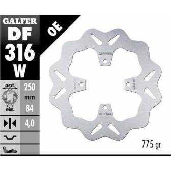 Disco Freno Wave Galfer Fijo 250x4mm Df316w