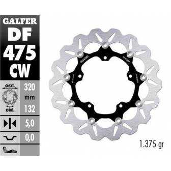 Disco Freno Wave Galfer Flotante 320x5mm Df475cw