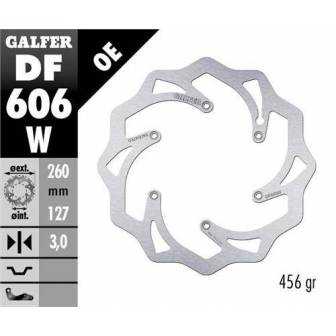 Disco Freno Wave Galfer Fijo 260x3,2mm Df606w