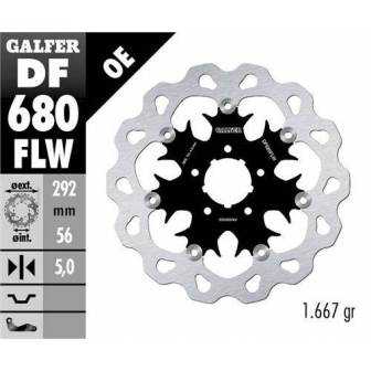 Disco Freno Wave Galfer Flotante 292x5mm Df680flw