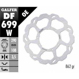 Disco Freno Wave Galfer Fijo 290x3,5mm Df699w
