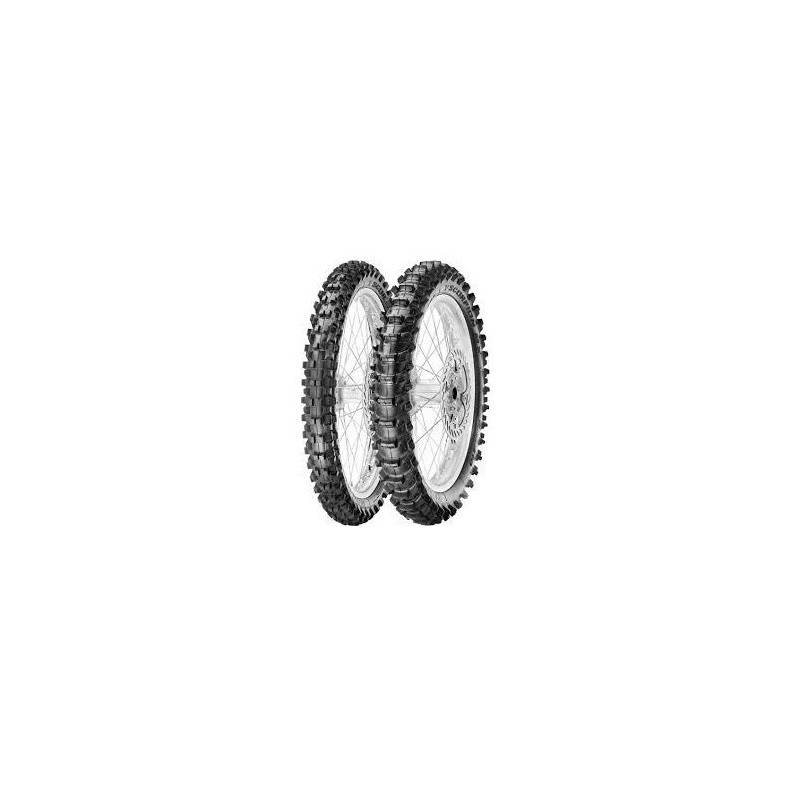 Neumático moto pirelli 100/90 - 19 57m nhs scorpion mx soft