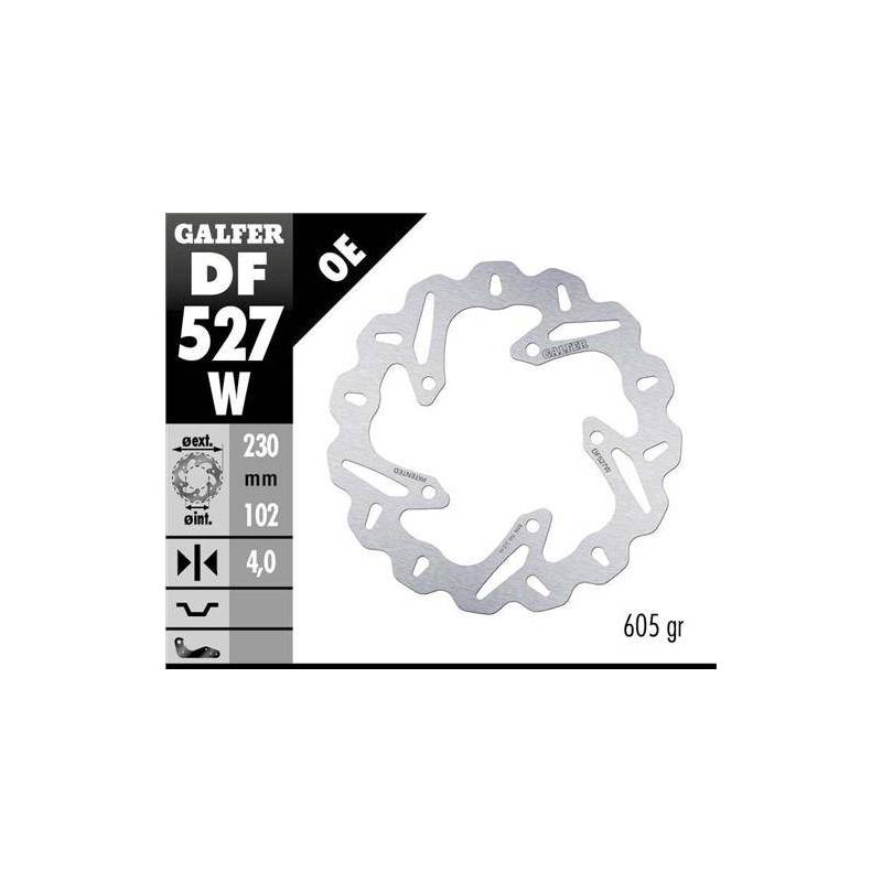 Disco Freno Wave Galfer Fijo 230x4mm Df527w Disco Freno Wave Galfer Fijo 230x4mm Df527w