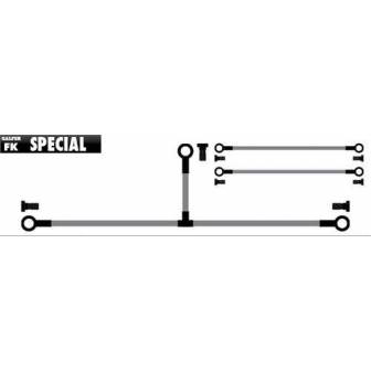 Latiguillo Galfer Especiales negros FK103CE057 Delantero