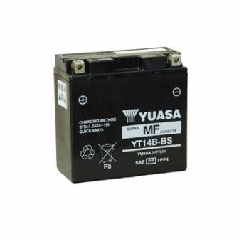 Batería de moto YUASA YT14B-BS/YT14-B4