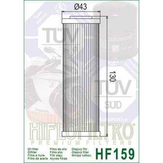 Filtro Aceite Hiflofiltro HF159