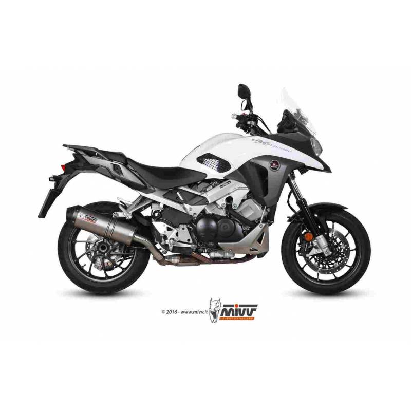 MIVV HONDA CROSSRUNNER 15- OVAL TITANIO COPA CARBONO H.058.LNC MIVV HONDA CROSSRUNNER 15- OVAL TITANIO COPA CARBONO H.058.LNC