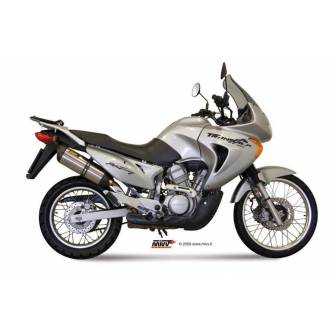 MIVV HONDA XLV 650 TRANSALP 00-04 SUONO INOX COPA CARBONO H.023.L7