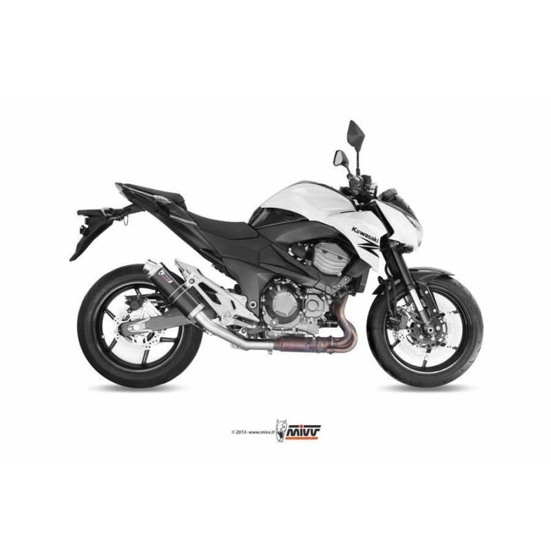 MIVV KAWASAKI Z 800 E 13- GP STEEL BLACK K.035.LXB MIVV KAWASAKI Z 800 E 13- GP STEEL BLACK K.035.LXB