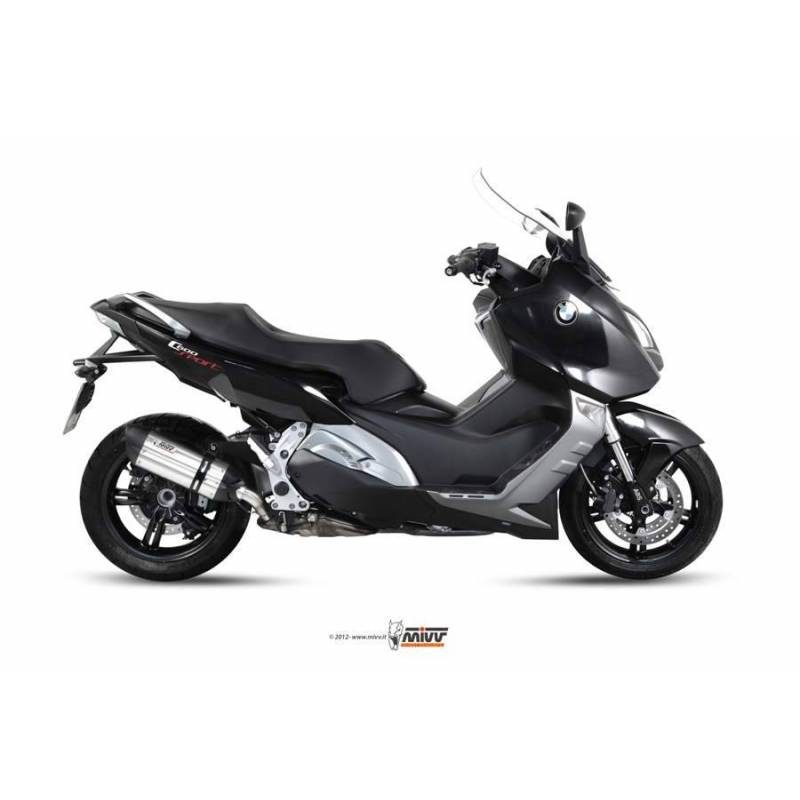 MIVV BMW C 600 / C 650 SPORT 2012-2015 SUONO INOX COPA CARBONO B.013.L7 MIVV BMW C 600 / C 650 SPORT 2012-2015 SUONO INOX COPA CARBONO B.013.L7