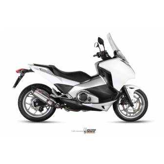 MIVV HONDA INTEGRA / NC 700 12- / 750 14- SUONO INOX COPA CARBONO H.046.L7