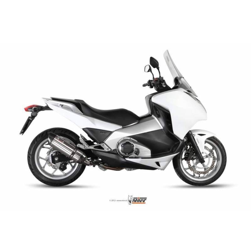 MIVV HONDA INTEGRA / NC 700 12- / 750 14- SUONO INOX COPA CARBONO H.046.L7 MIVV HONDA INTEGRA / NC 700 12- / 750 14- SUONO INOX COPA CARBONO H.046.L7