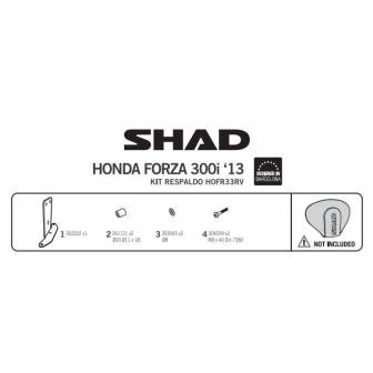 Fijacion respaldo SHAD HONDA FORZA 300 (13-17)