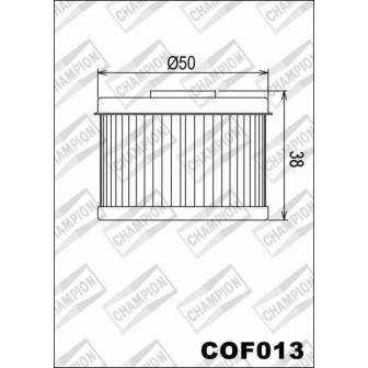 FILTRO DE ACEITE CHAMPION COF013