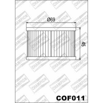 Filtro de aceite Champion COF011