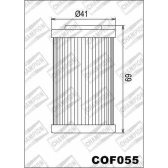 FILTRO DE ACEITE CHAMPION COF055