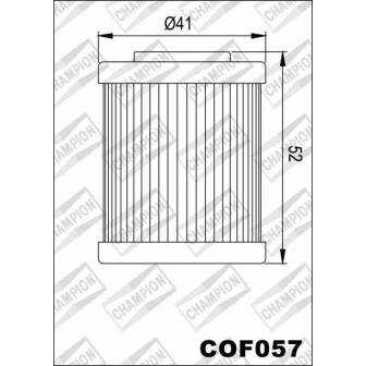 Filtro de aceite Champion COF057 (HF157)