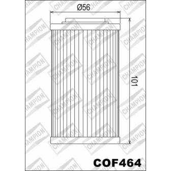 Filtro de aceite Champion COF464 (HF564)