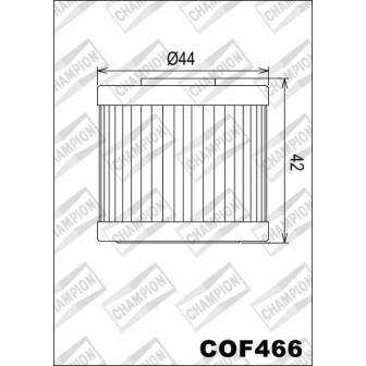 FILTRO DE ACEITE CHAMPION COF466