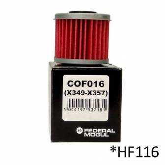 Filtro de aceite Champion COF016 (HF116)