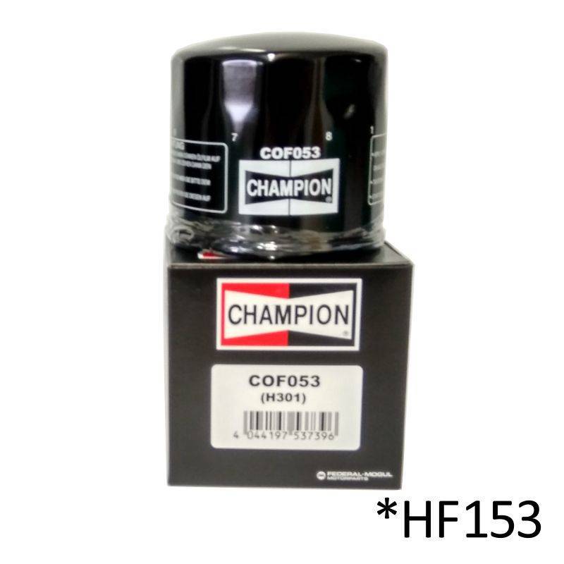 Filtro de aceite Champion COF053 (HF153)