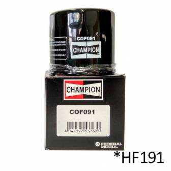 Filtro de aceite Champion COF091 (HF191)