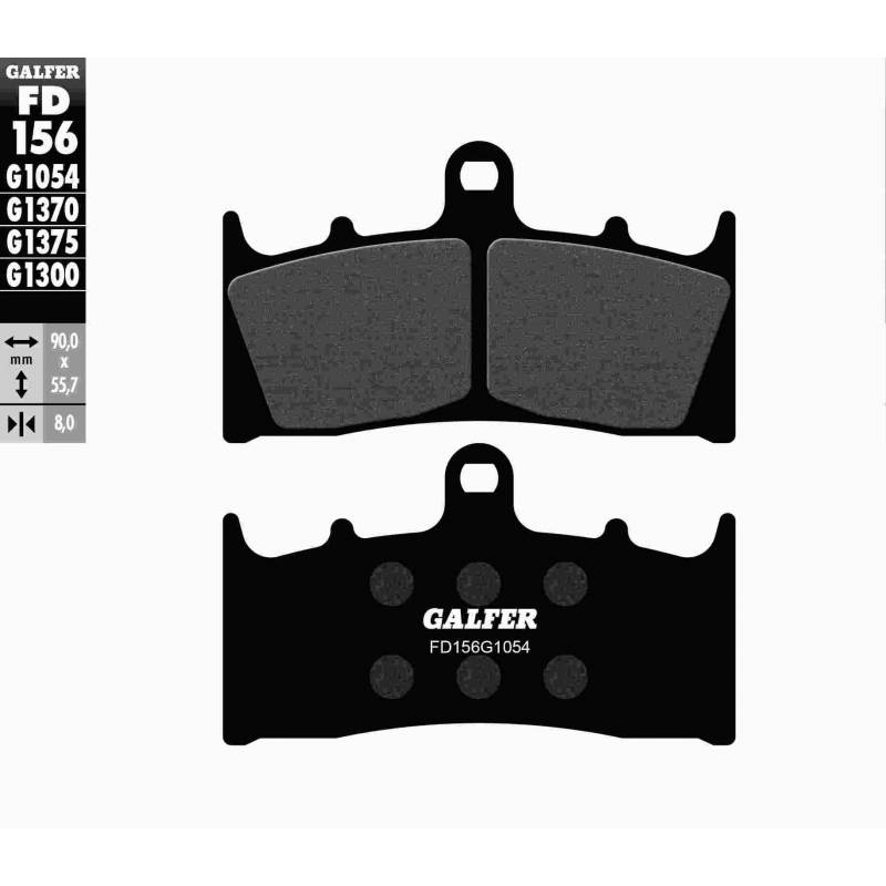 PASTILLAS FRENO GALFER FD156-G1054 (SEMI-METÁLICAS)