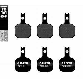 PASTILLAS FRENO GALFER FD161-G1054 (SEMI-METÁLICAS)