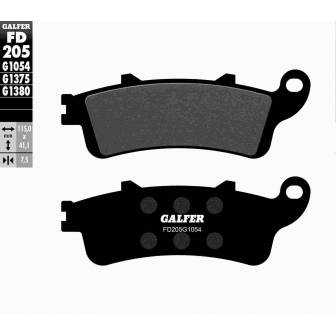 PASTILLAS FRENO GALFER FD205-G1054 (SEMI-METÁLICAS)