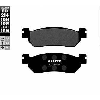 PASTILLAS FRENO GALFER FD214-G1054 (semi-metálicas)