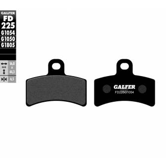 PASTILLAS FRENO GALFER FD225-G1054 (SEMI-METÁLICAS)