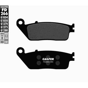 PASTILLAS FRENO GALFER FD266-G1054 (semi-metálicas)